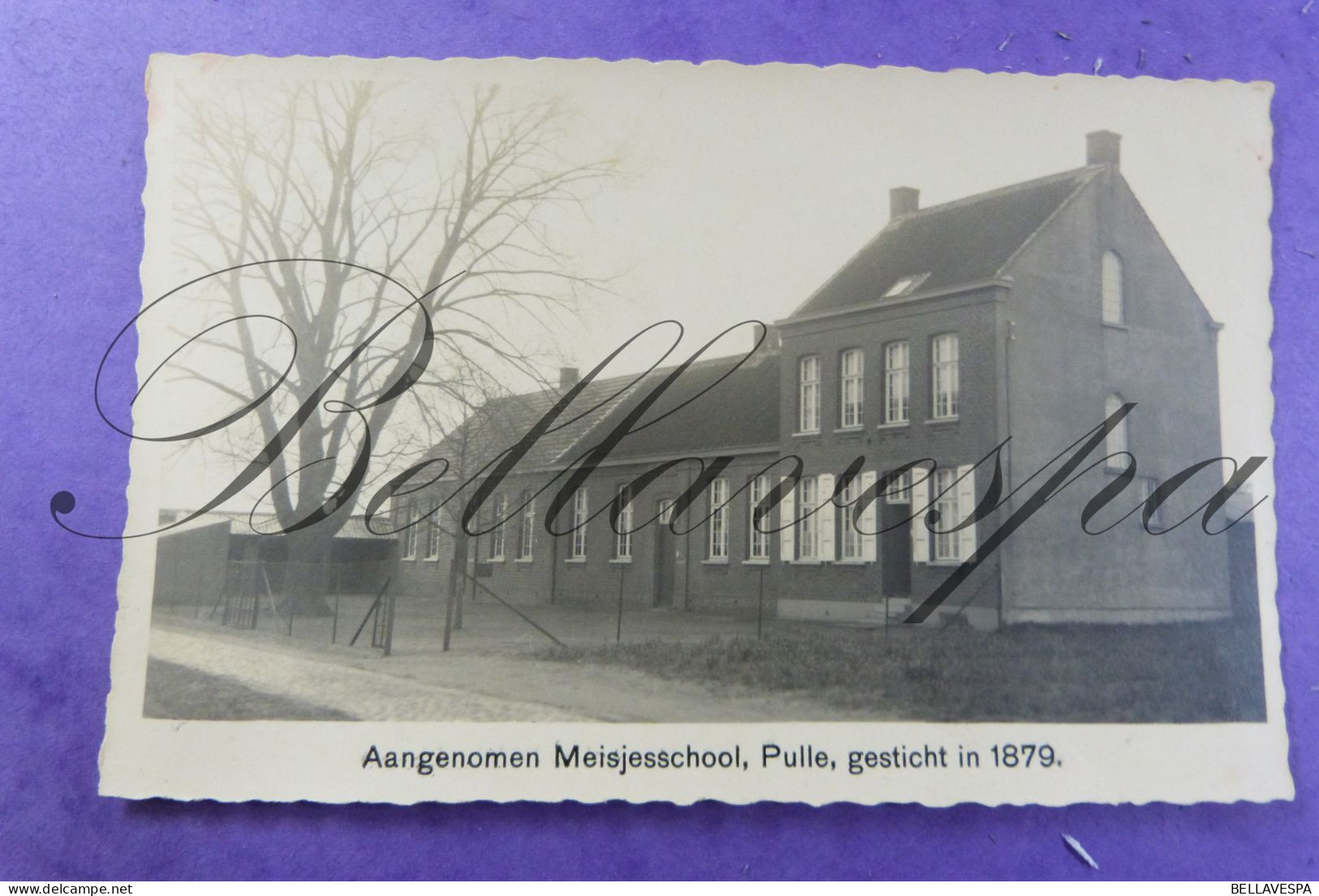 Pulle Meisjesschool Fotokaart J.GEUENS Herentals - Zandhoven