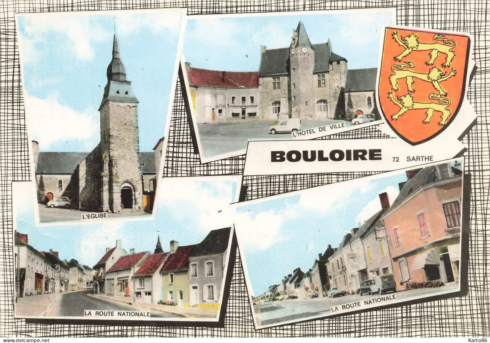 Bouloire * Souvenir Du Village , 4 Vues - Bouloire