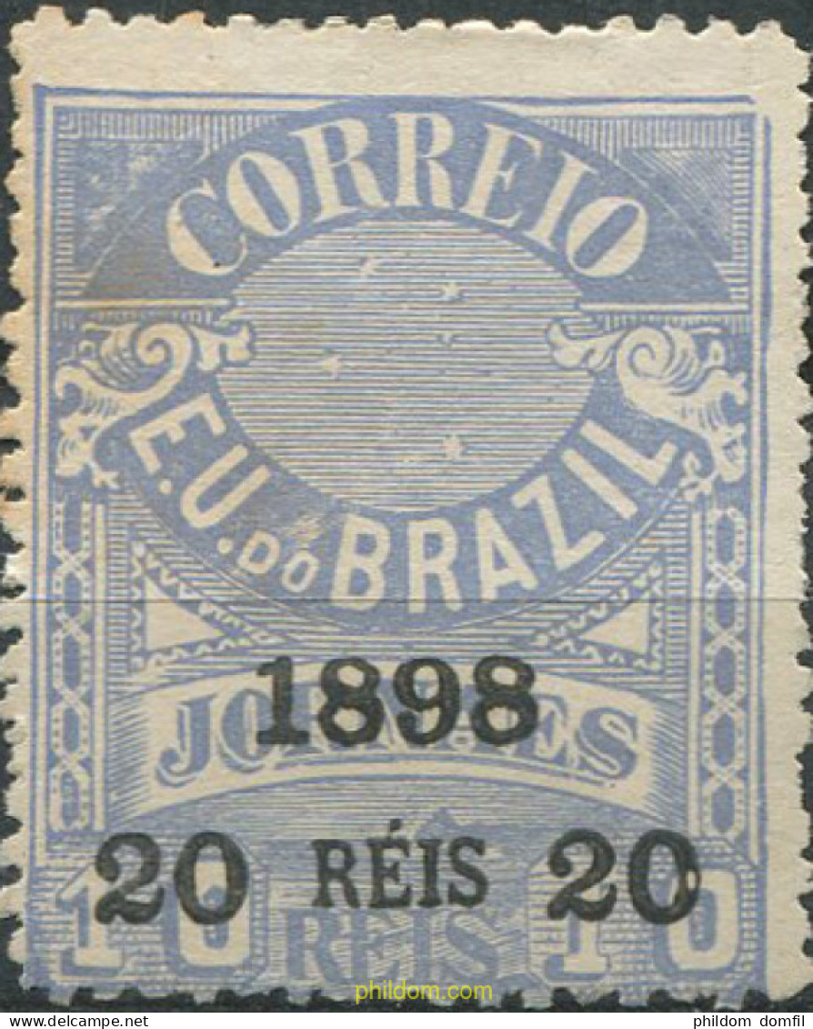 674232 USED BRASIL 1896 SELLOS PARA PERIODICOS - Nuovi