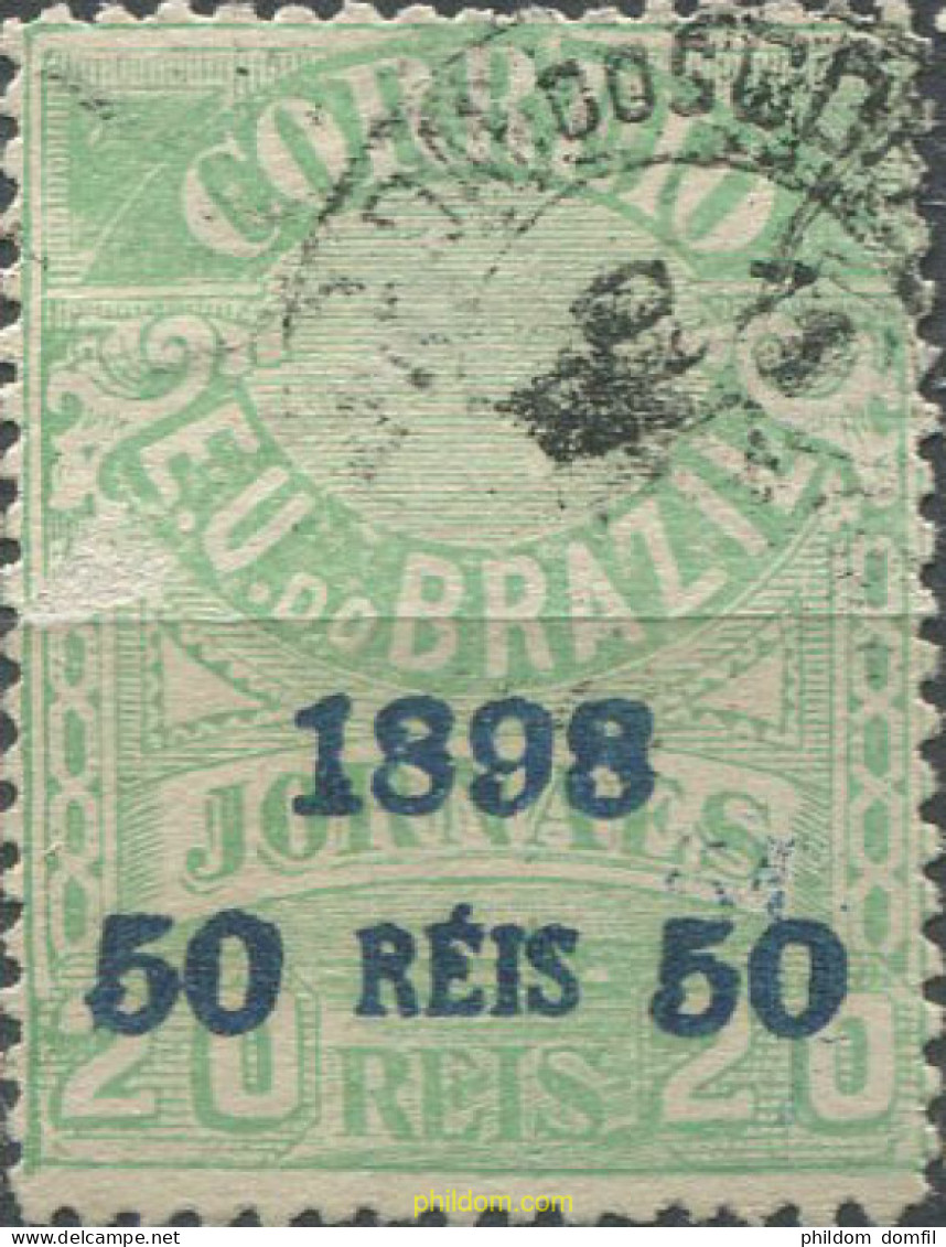 674237 USED BRASIL 1896 SELLOS PARA PERIODICOS - Unused Stamps