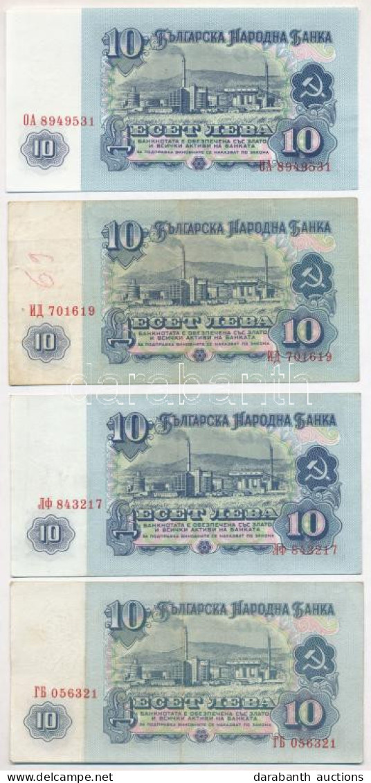 Bulgária 1974. 10L T:AU-F Bulgaria 1974. 10 Leva "00 9026498" C:AU-F Krause P#96b - Non Classificati