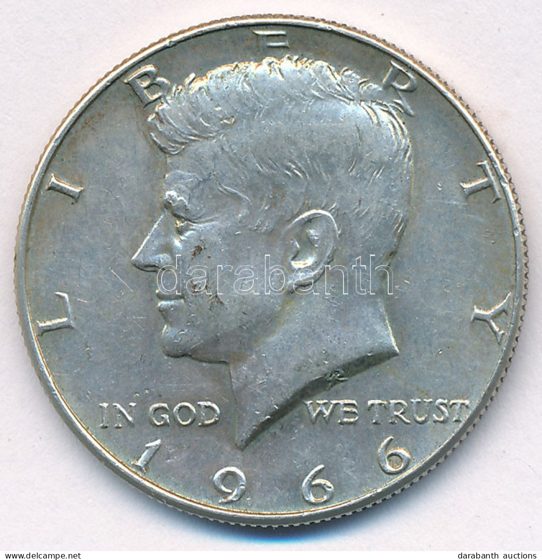 Amerikai Egyesült Államok 1966. 1/2$ Ag "Kennedy" T:XF USA 1966. 1/2 Dollar Ag "Kennedy" C:XF Krause KM#202a - Non Classificati