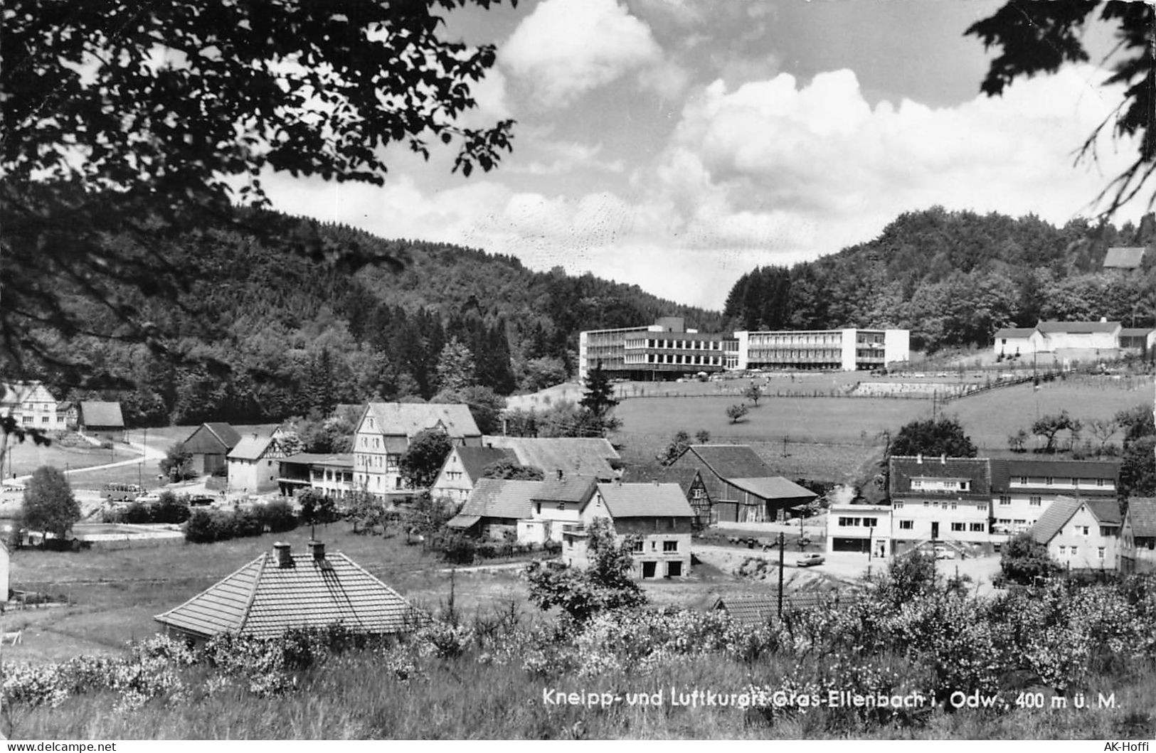 Kneipp-und Luftkurort Gras-Ellenbachi. Odw, 400 M ü. M. (314) - Odenwald