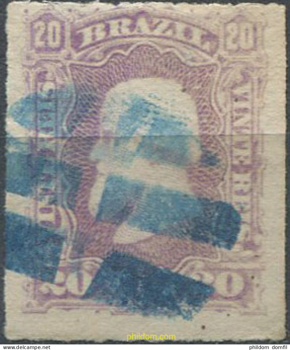 648772 USED BRASIL 1878 PEDRO II - Ungebraucht