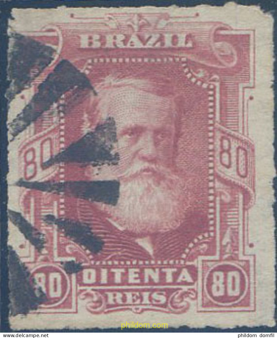 648775 USED BRASIL 1878 PEDRO II - Unused Stamps