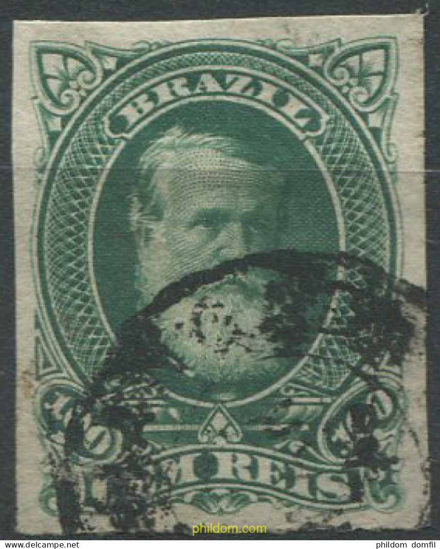 648777 USED BRASIL 1878 PEDRO II - Ungebraucht