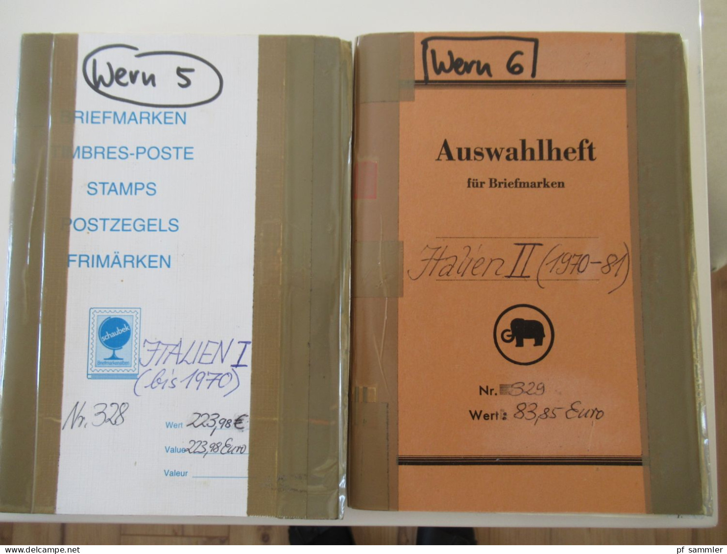 Sammlung / Interessante Auswahlhefte Italien Ab Semiklassik - 1981 Massenweise Gestempelte Marken / Fundgrube!! - Colecciones (en álbumes)