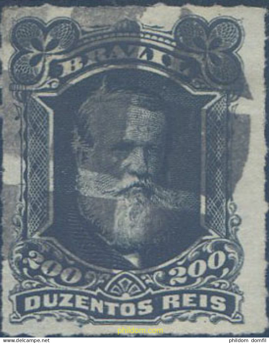 648778 USED BRASIL 1878 PEDRO II - Ungebraucht