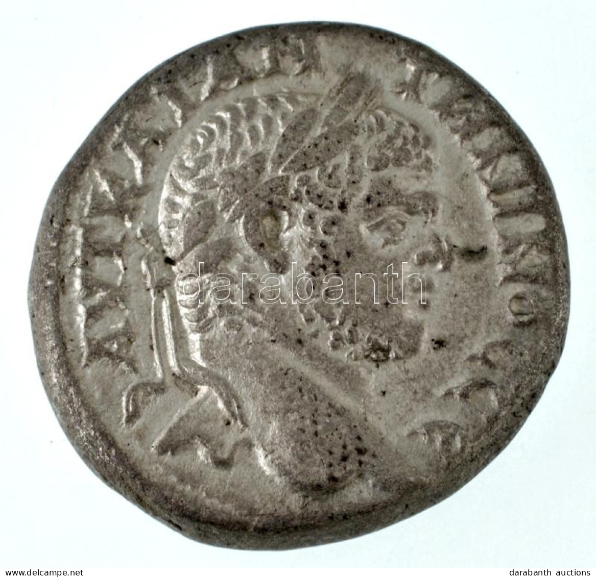 Római Birodalom / Fönícia / Tyre / Caracalla 213-217. Tetradrachma Ag (10,34g) T:XF Lapkahiba /  Roman Empire / Phoenici - Ohne Zuordnung