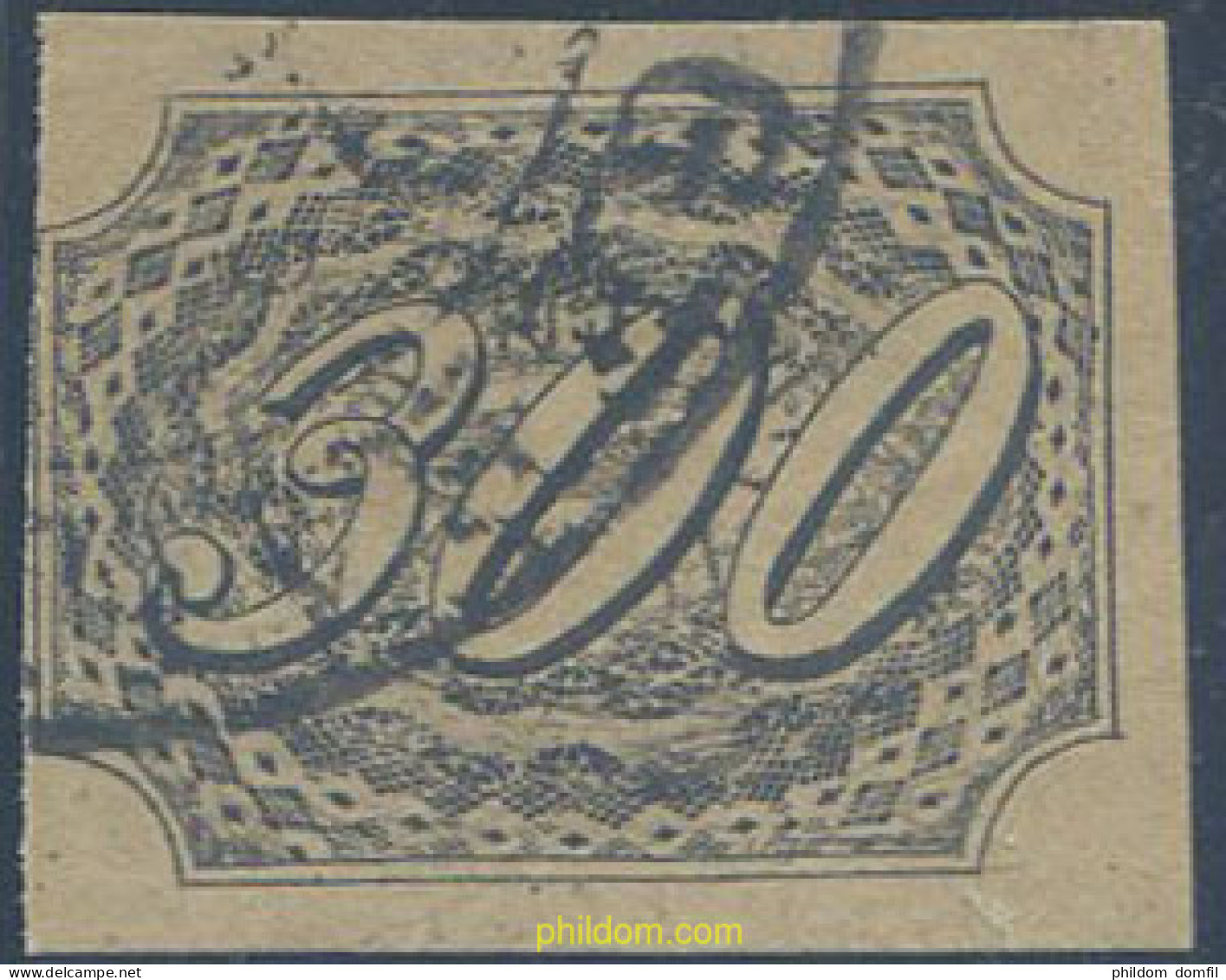 647833 USED BRASIL 1844 CIFRAS TORCIDAS - Neufs