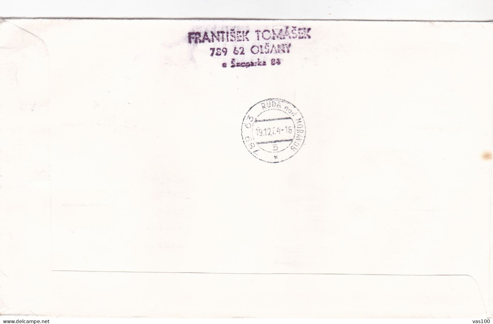 COMMUNIST PARTYY  COVERS  FDC  CIRCULATED 1984 Tchécoslovaquie - Lettres & Documents