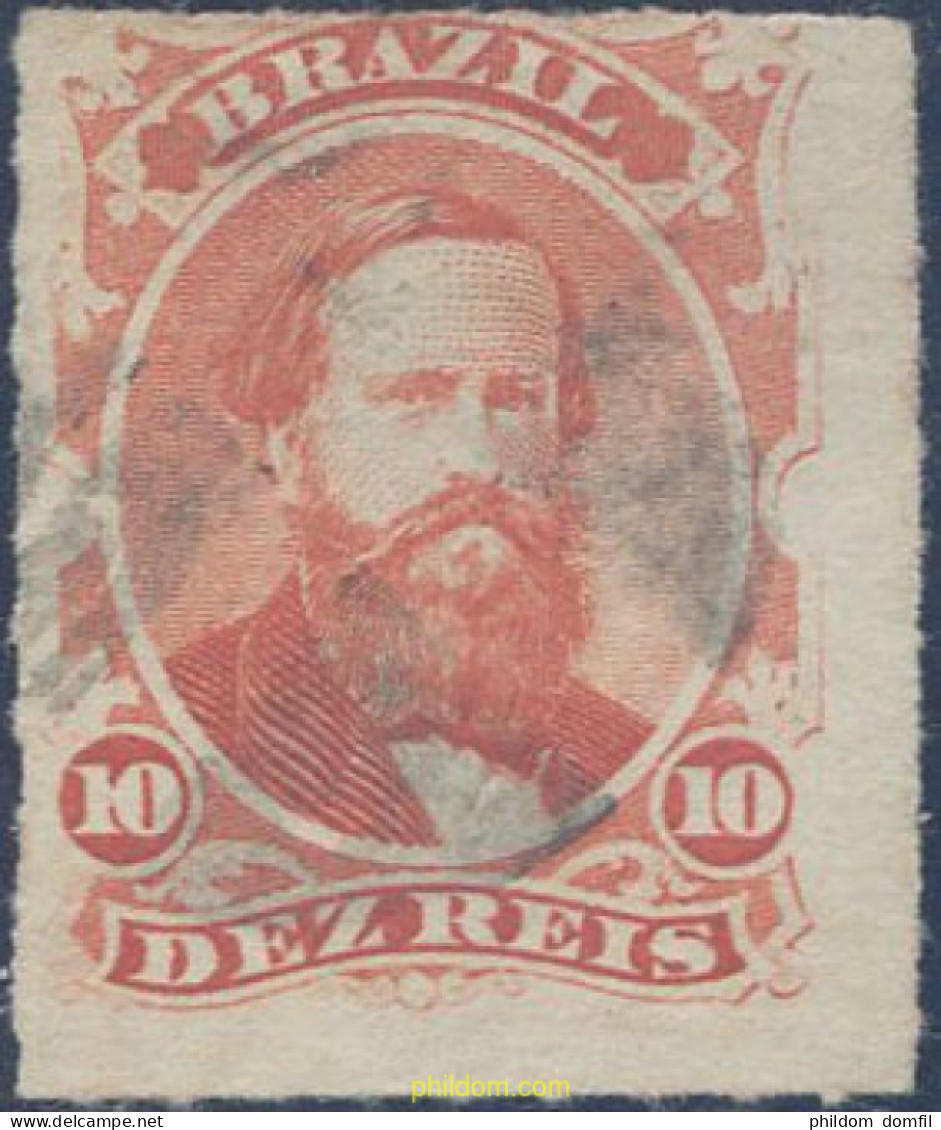 648127 USED BRASIL 1876 EMPERADOR PEDRO II - Unused Stamps