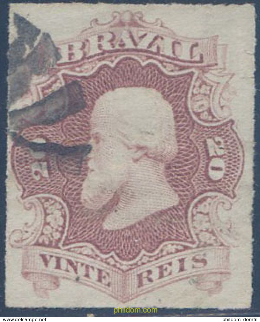 648128 USED BRASIL 1876 EMPERADOR PEDRO II - Neufs