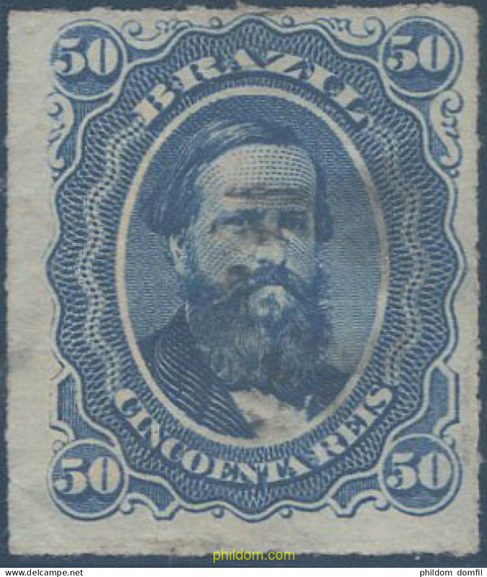 648129 MNH BRASIL 1876 EMPERADOR PEDRO II - Ungebraucht