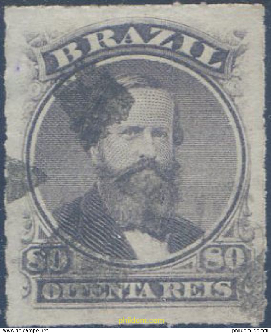 648130 USED BRASIL 1876 EMPERADOR PEDRO II - Ongebruikt