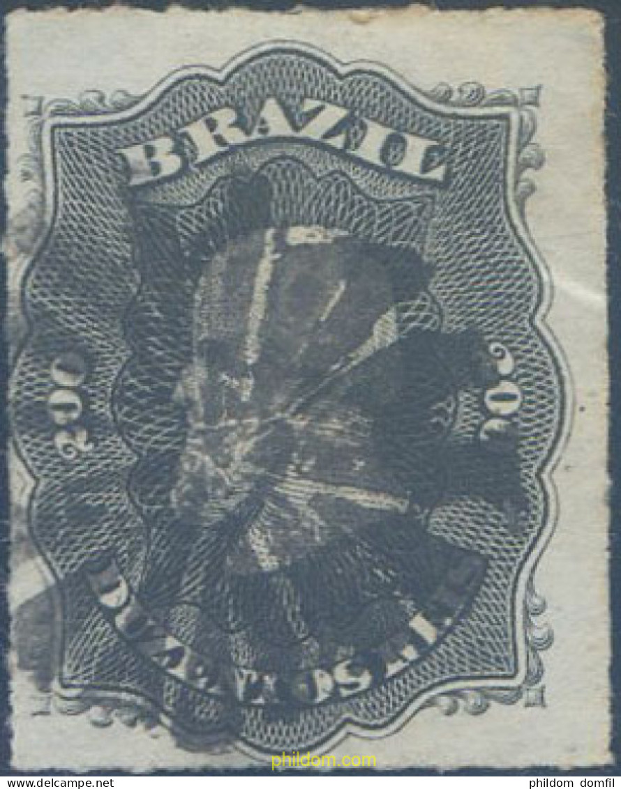 648132 USED BRASIL 1876 EMPERADOR PEDRO II - Nuovi