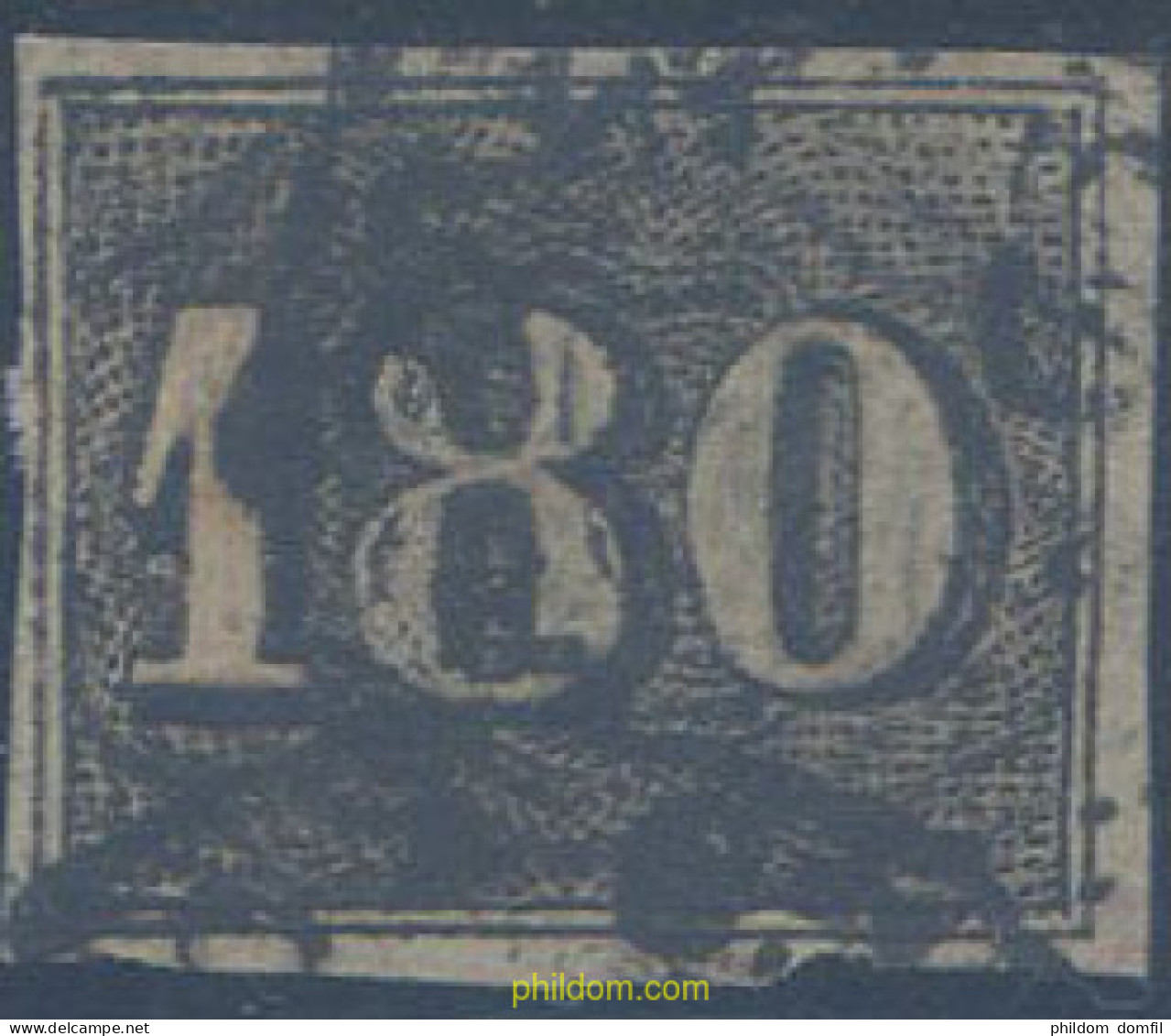 647894 USED BRASIL 1850 CIFRAS PEQUEÑAS - Ongebruikt