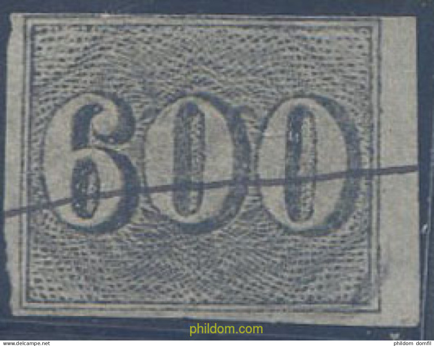 647895 USED BRASIL 1850 CIFRAS PEQUEÑAS - Unused Stamps