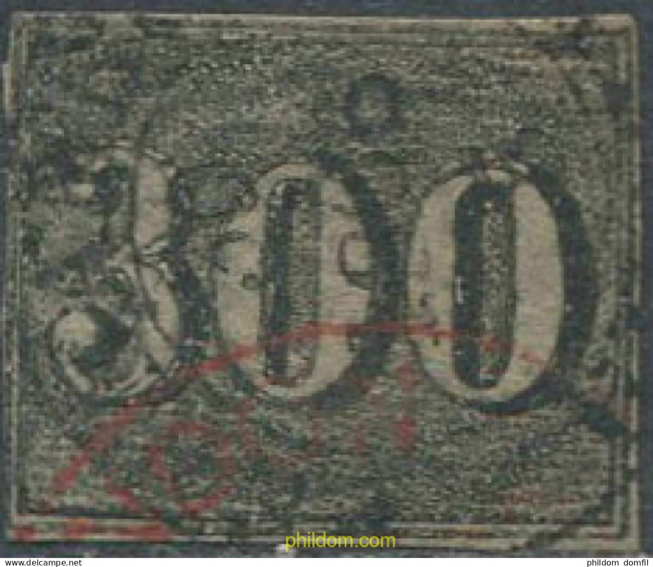 675980 USED BRASIL 1850 CIFRAS PEQUEÑAS - Nuevos