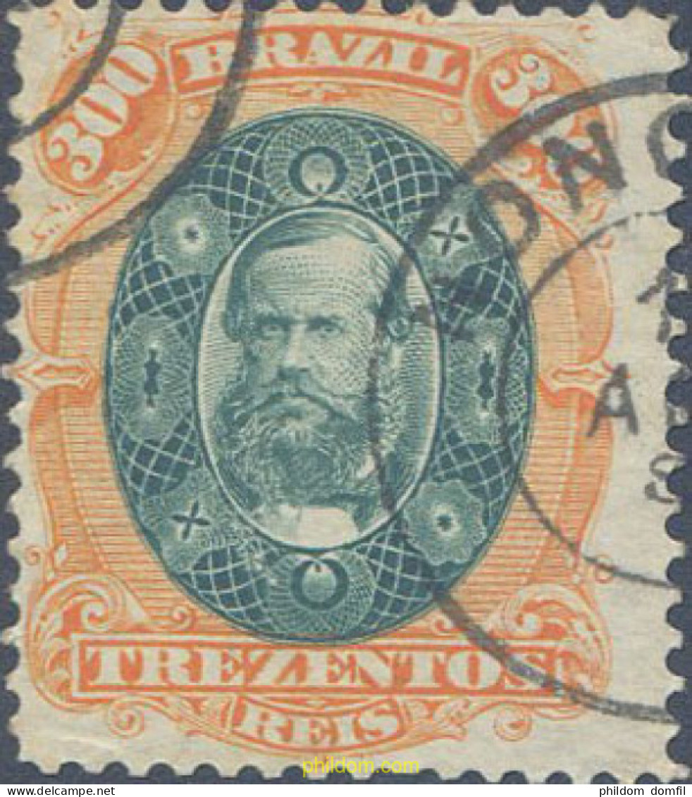 648782 USED BRASIL 1878 PEDRO II - Unused Stamps