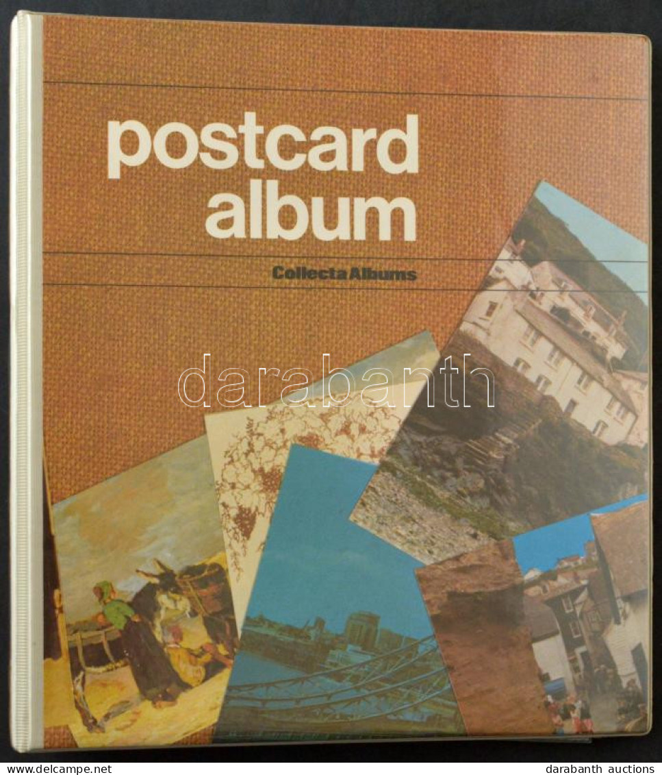 Képeslap Album 100 Férőhellyel / Postcard Album For 100 Postcards (21 X 23,5 Cm) - Unclassified