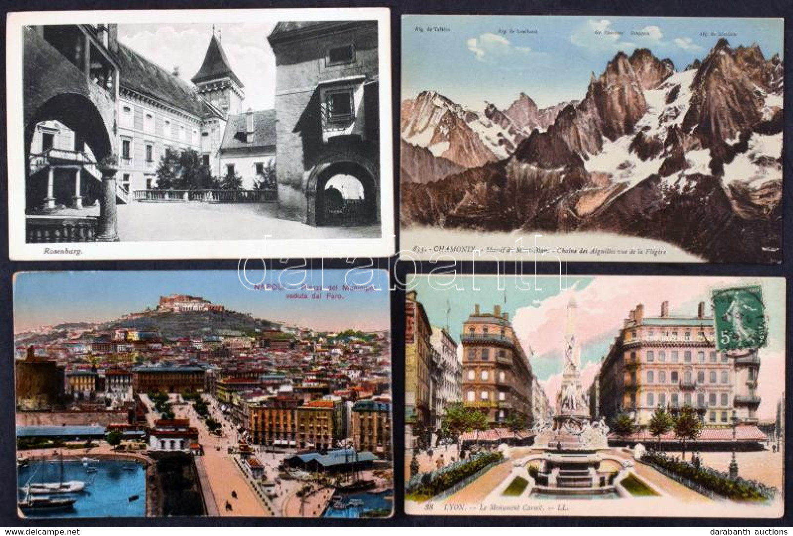 **, * 125 Db Régi Külföldi Városképes Lap / 125 Old Foreign City View Cards - Unclassified