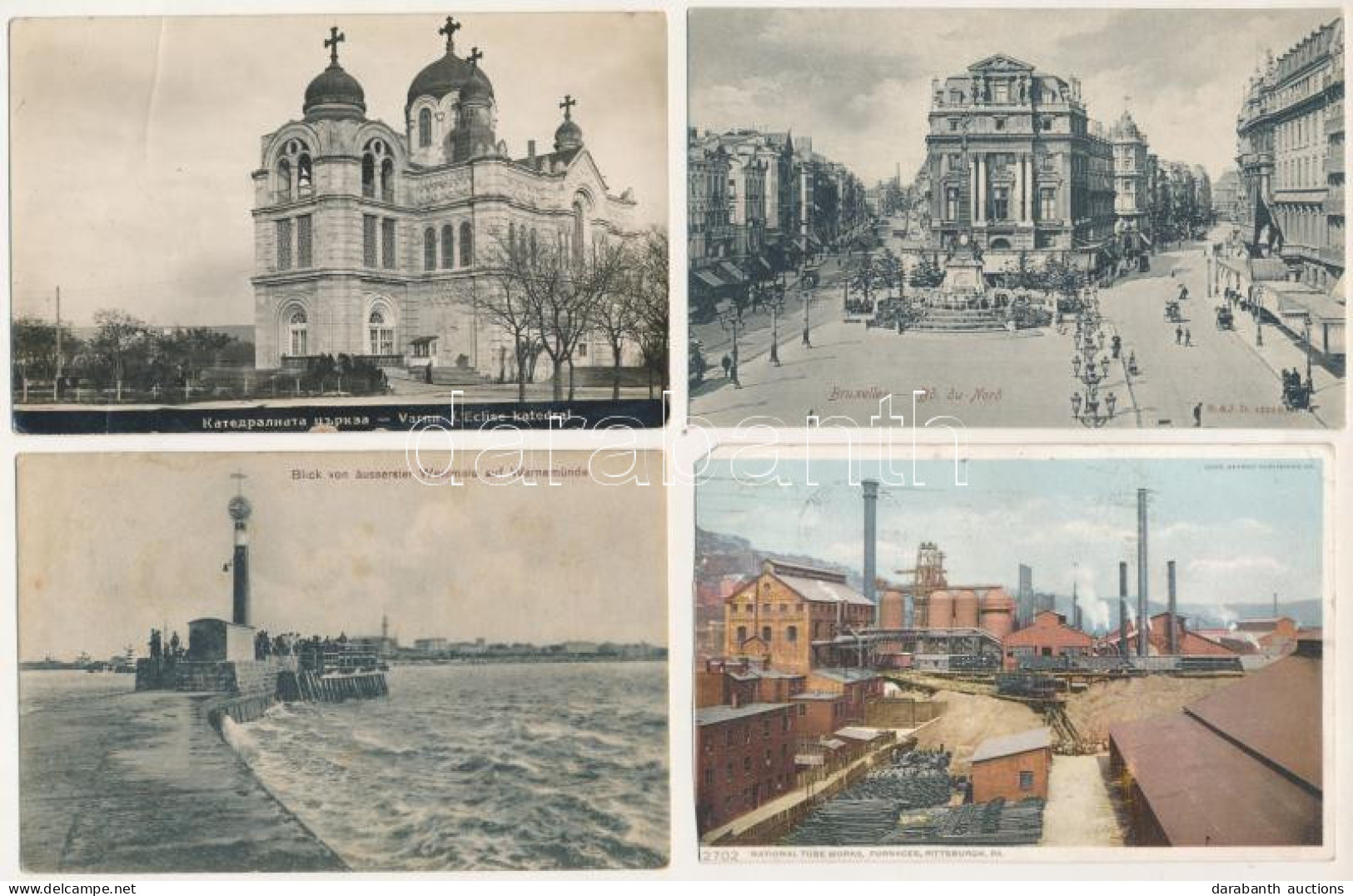 **, * 21 Db RÉGI Külföldi Város Képeslap Vegyes Minőségben / 21 Pre-1945 Mostly European Town-view Postcards In Mixed Qu - Non Classificati
