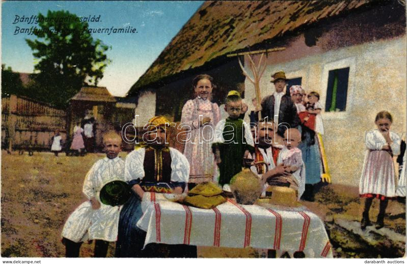 ** T2 Bánffyhunyad, Huedin; Család Népviseletben / Family In Folk Costume - Non Classificati