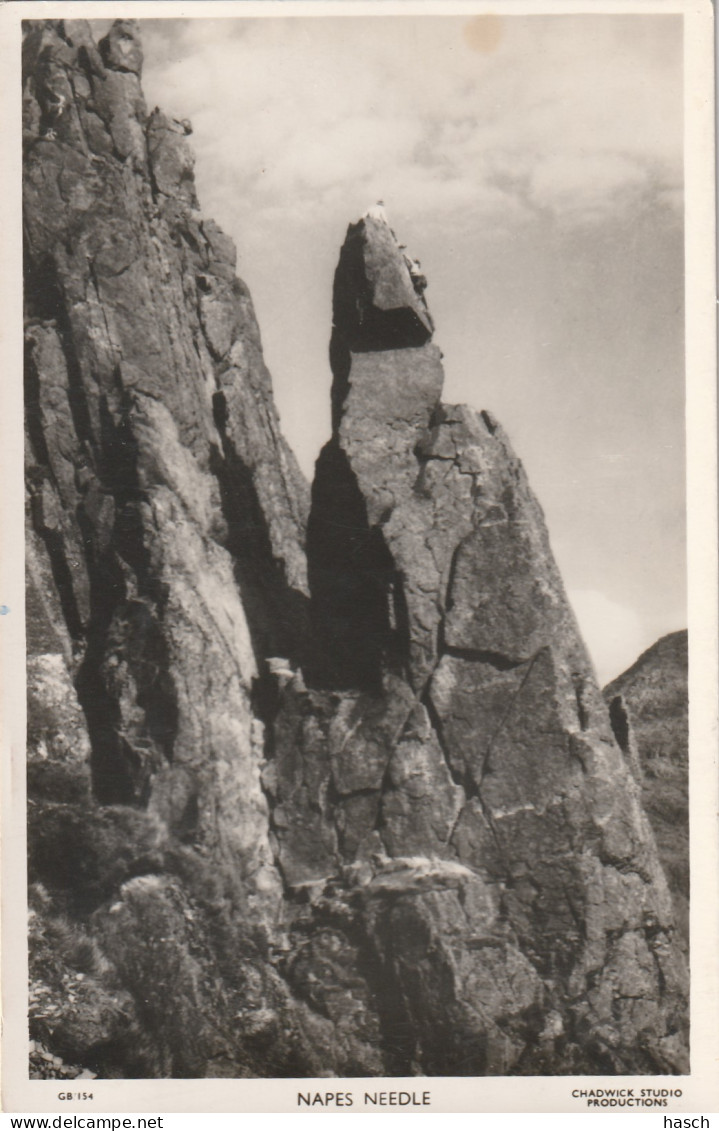 4924 50 Napes Needle. (Real Photograph)  - Bergsteigen