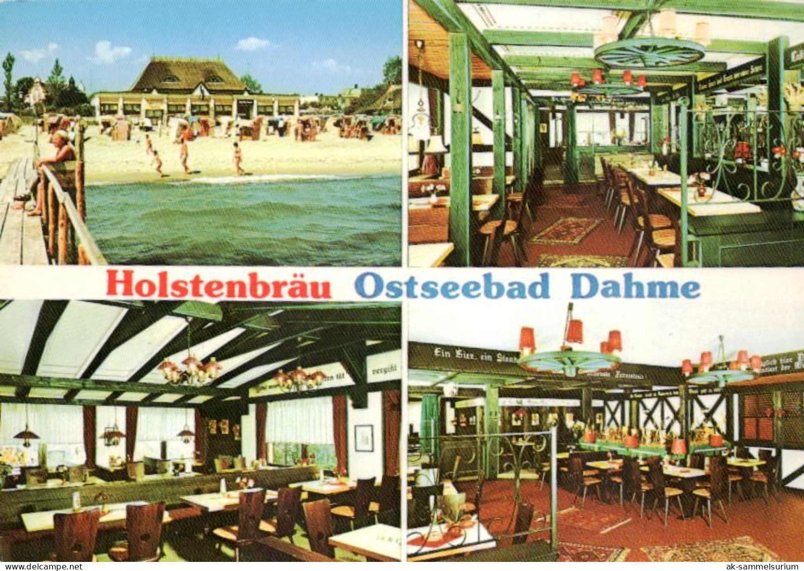 Dahme (Holstein) / "Goldener Anker" Restaurant (D-A417) - Dahme