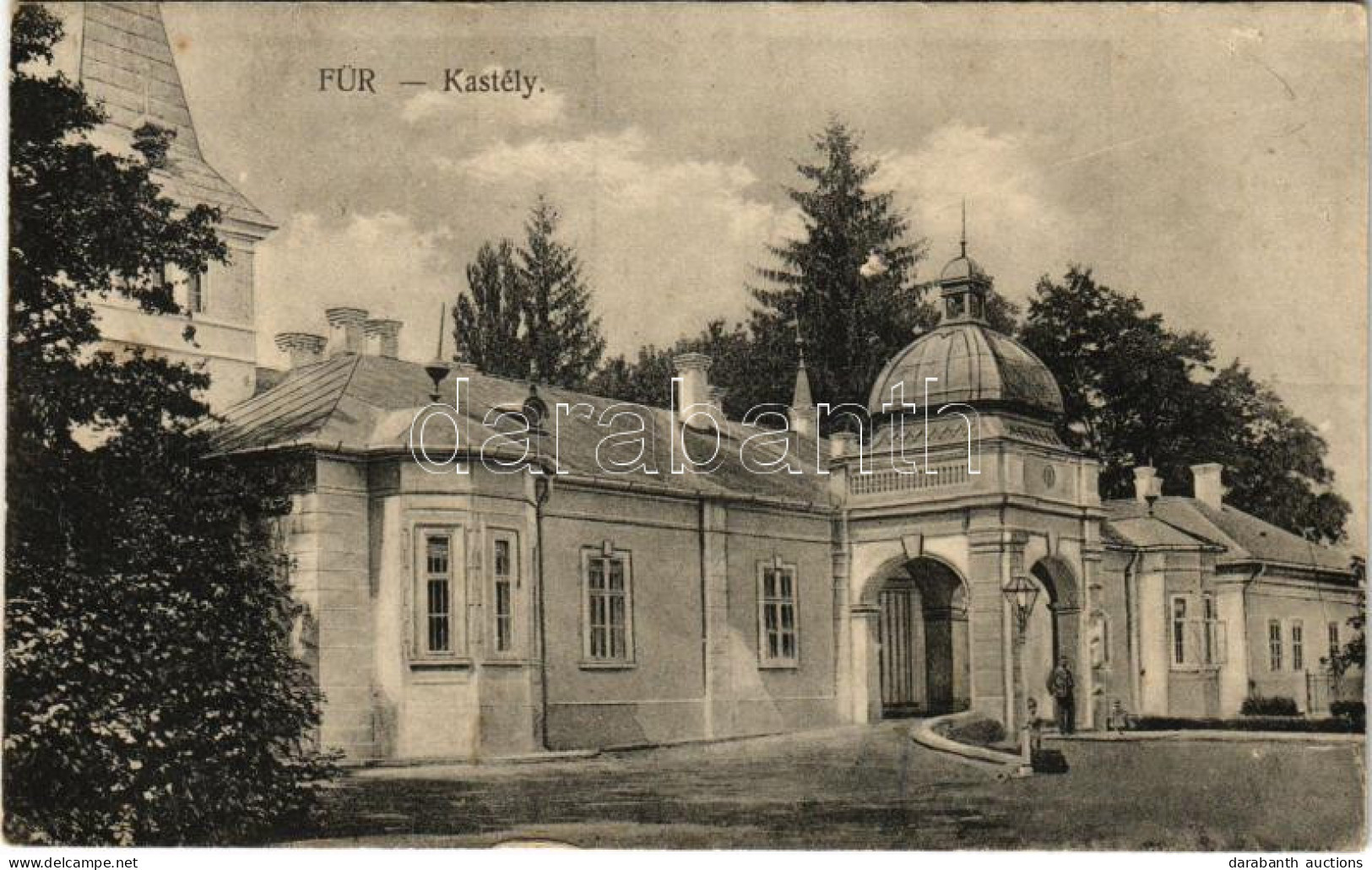 * T3 Fűr, Für, Fyr, Rúban; Zichy Kastély / Castle (felületi Sérülés / Surface Damage) - Unclassified