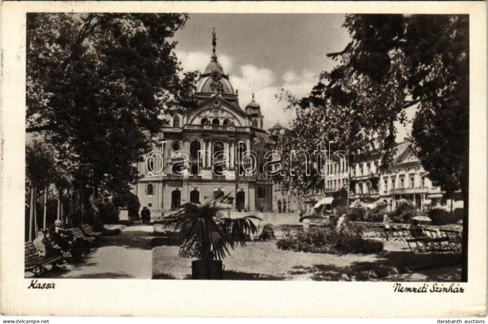 T2/T3 1942 Kassa, Kosice; Nemzeti Színház. Gotterer S. Kiadása / Theatre (EK) - Non Classés