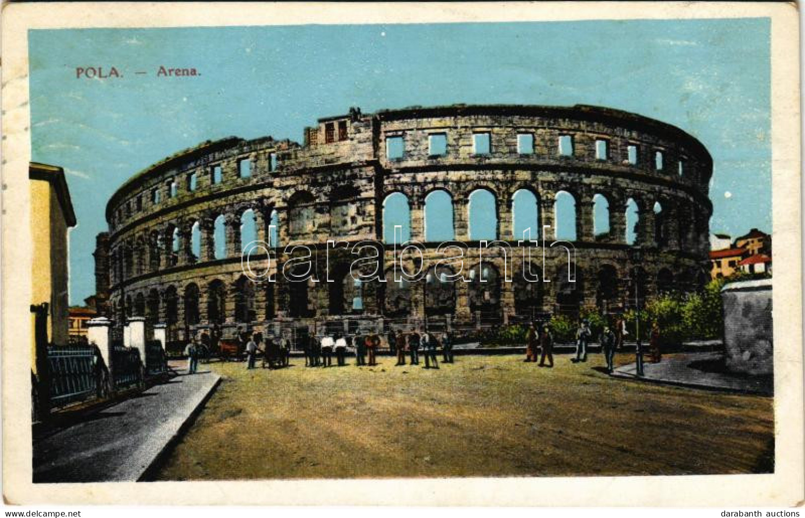 * T2/T3 Pola, Pula; Arena / Amphitheatre. G. C. 1912/13. (EK) - Unclassified