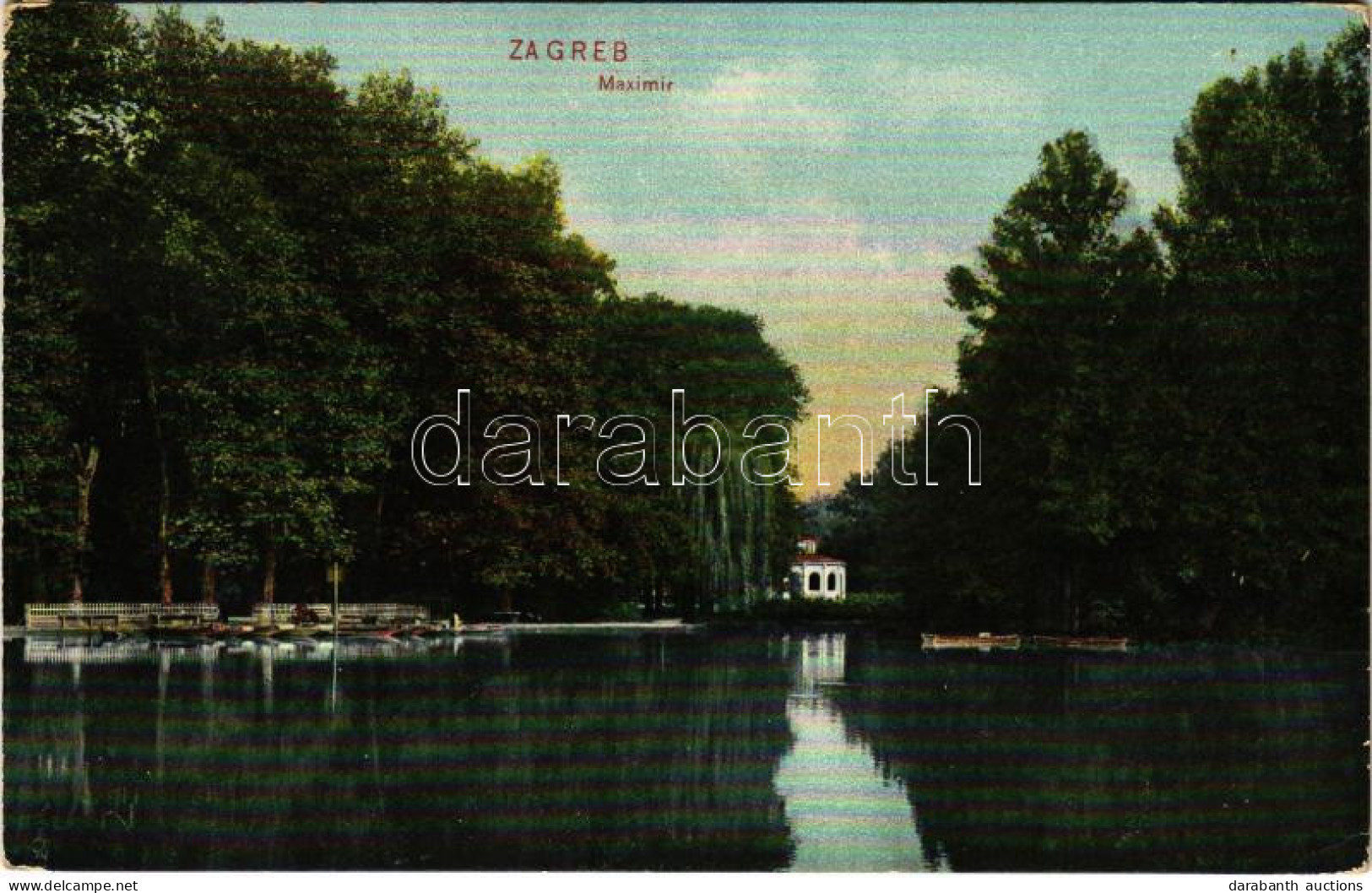 T2/T3 1907 Zagreb, Zágráb; Maximir Park (EK) - Ohne Zuordnung