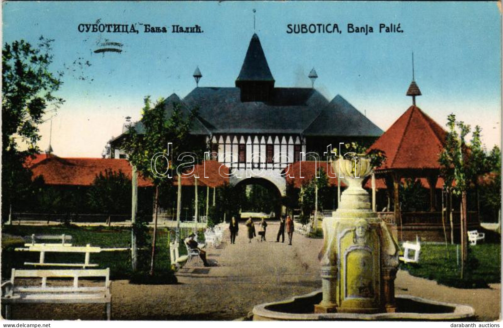 T2 1929 Szabadka, Subotica; Banja Palic / Palicsfürdő / Spa - Zonder Classificatie