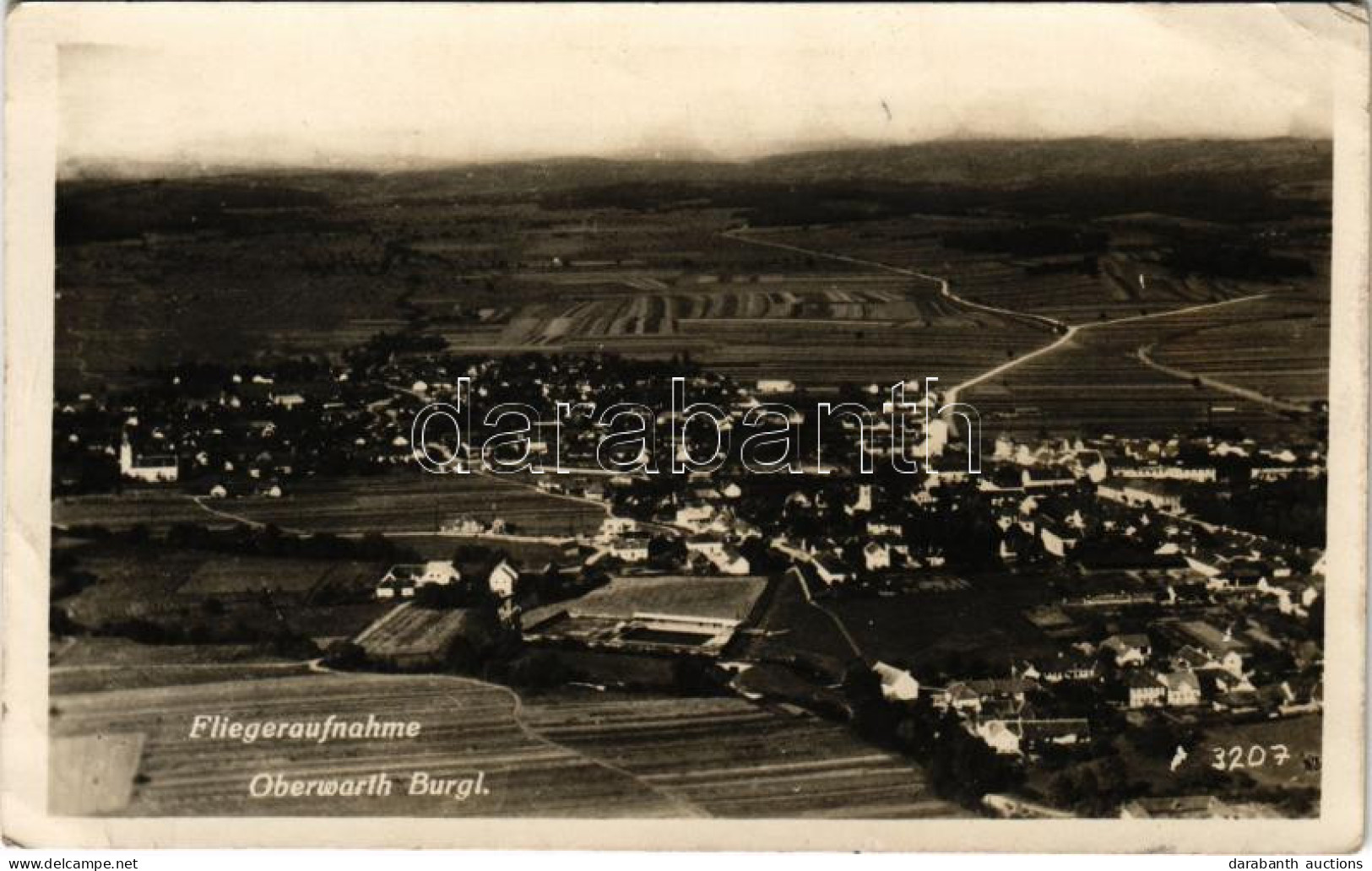 * T2/T3 Felsőőr, Oberwart; Látkép, Légi Felvétel / Fliegeraufnahme / Aerial View (EB) - Ohne Zuordnung