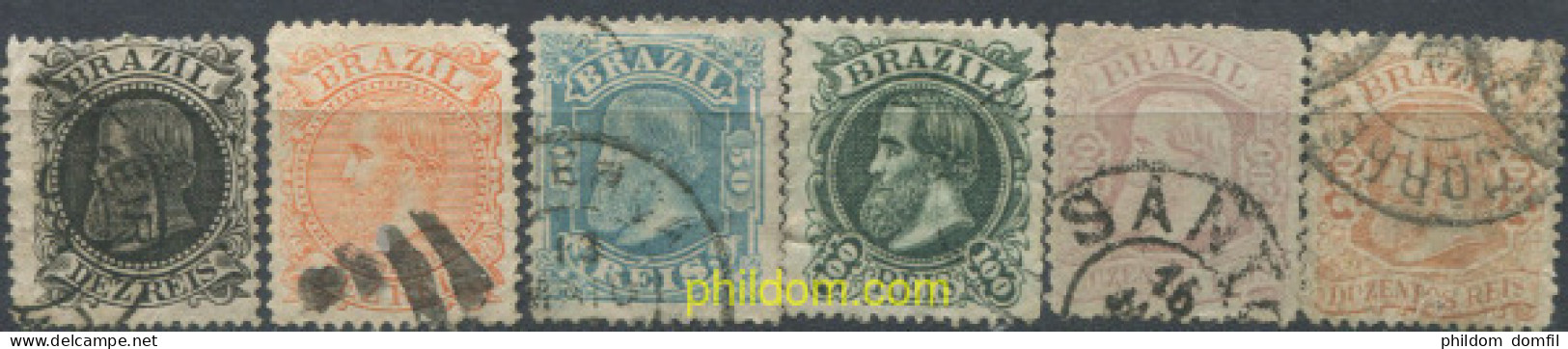 674036 USED BRASIL 1882 PEDRO II - Unused Stamps