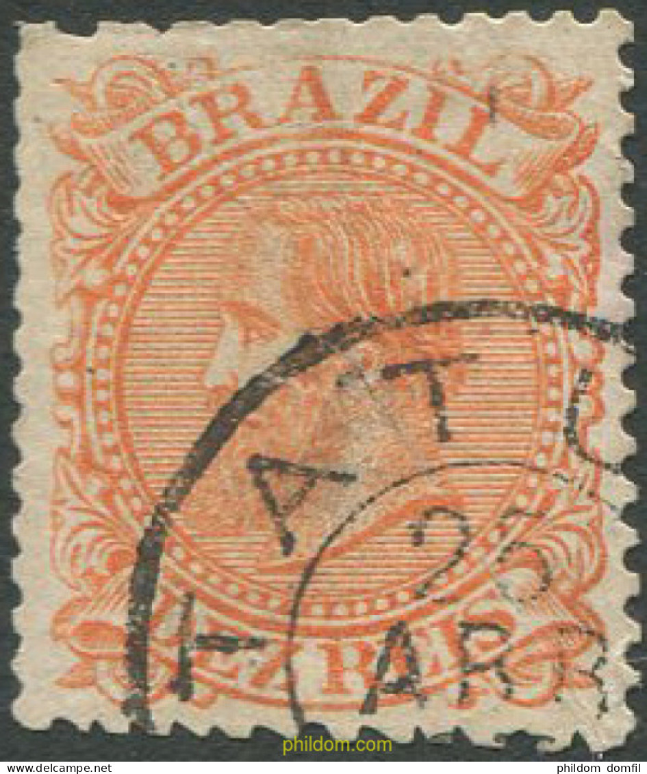 674038 USED BRASIL 1882 PEDRO II - Unused Stamps