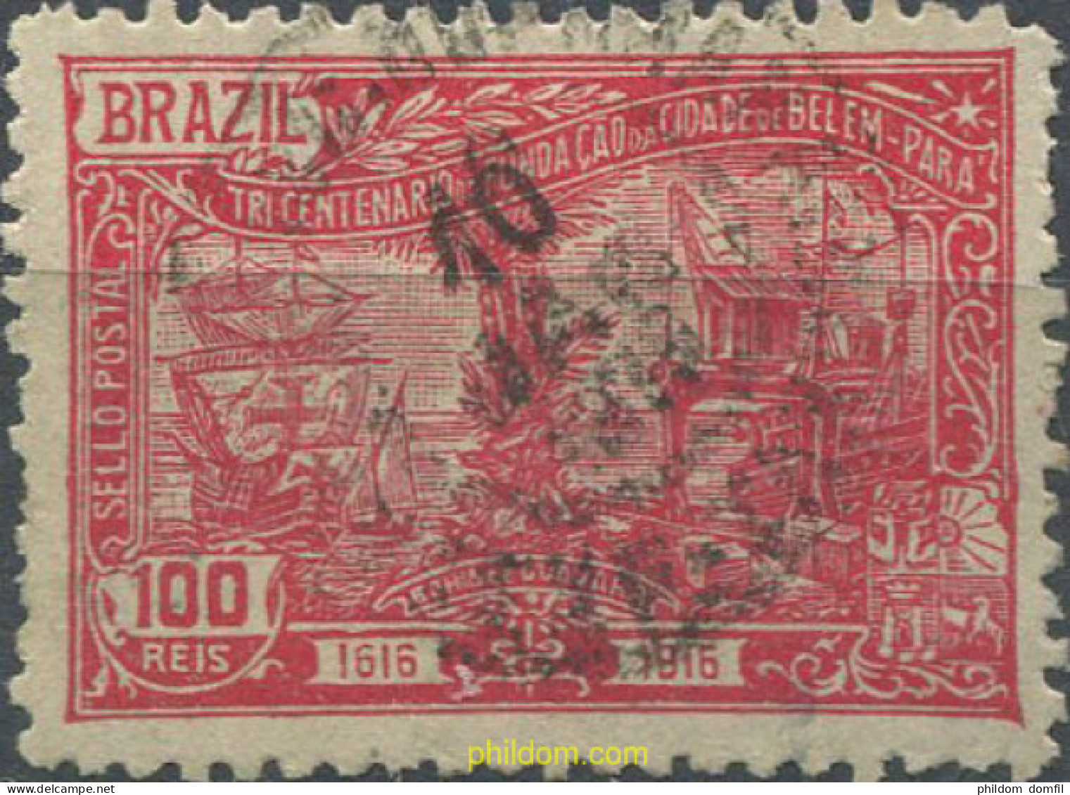 674430 USED BRASIL 1916 TRICENTENARIO DE LA FUNDACION BELEM - Unused Stamps