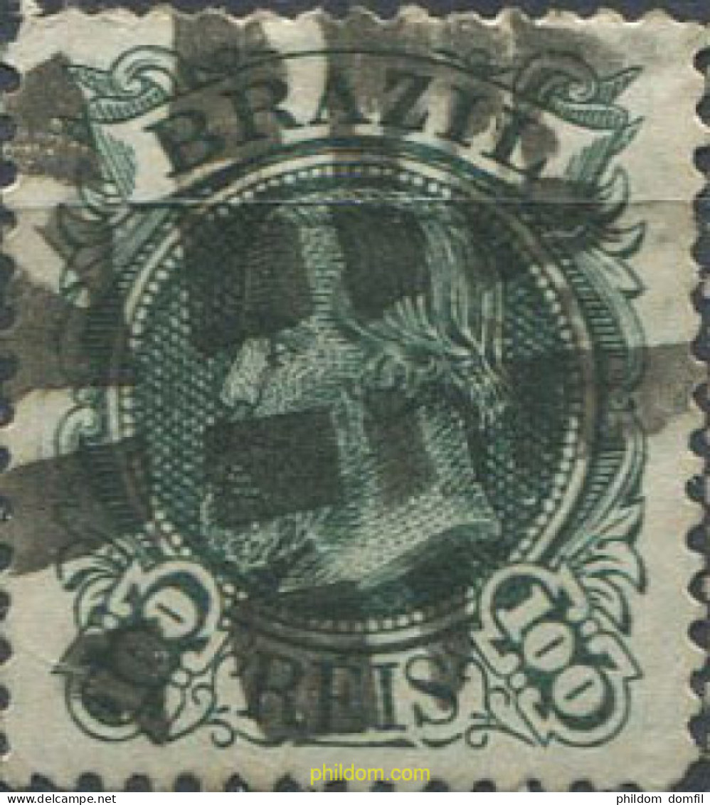 674040 USED BRASIL 1882 PEDRO II - Unused Stamps
