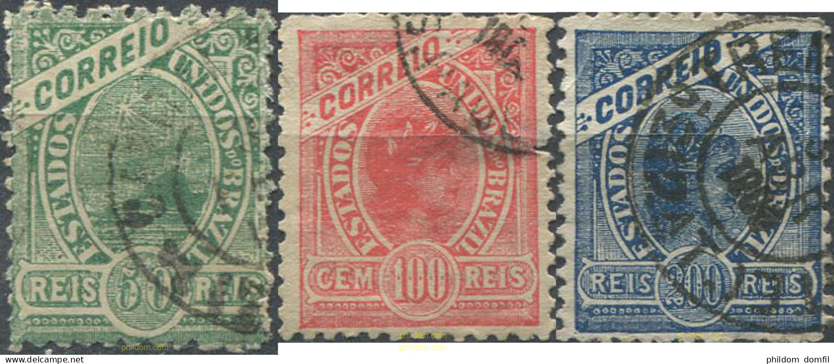 674280 USED BRASIL 1900 BASICA - Unused Stamps