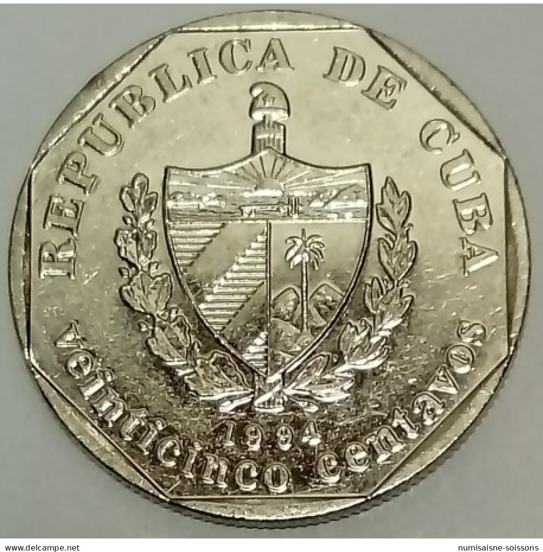 CUBA - KM 577.2 - 25 CENTAVOS 1994 - SPL - Kuba