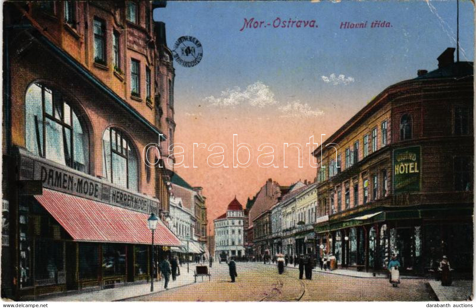 * T3 Ostrava, Moravská Ostrava, Mährisch Ostrau; Hlavní Trida / Street View, Hotel, Shops (EB) - Ohne Zuordnung