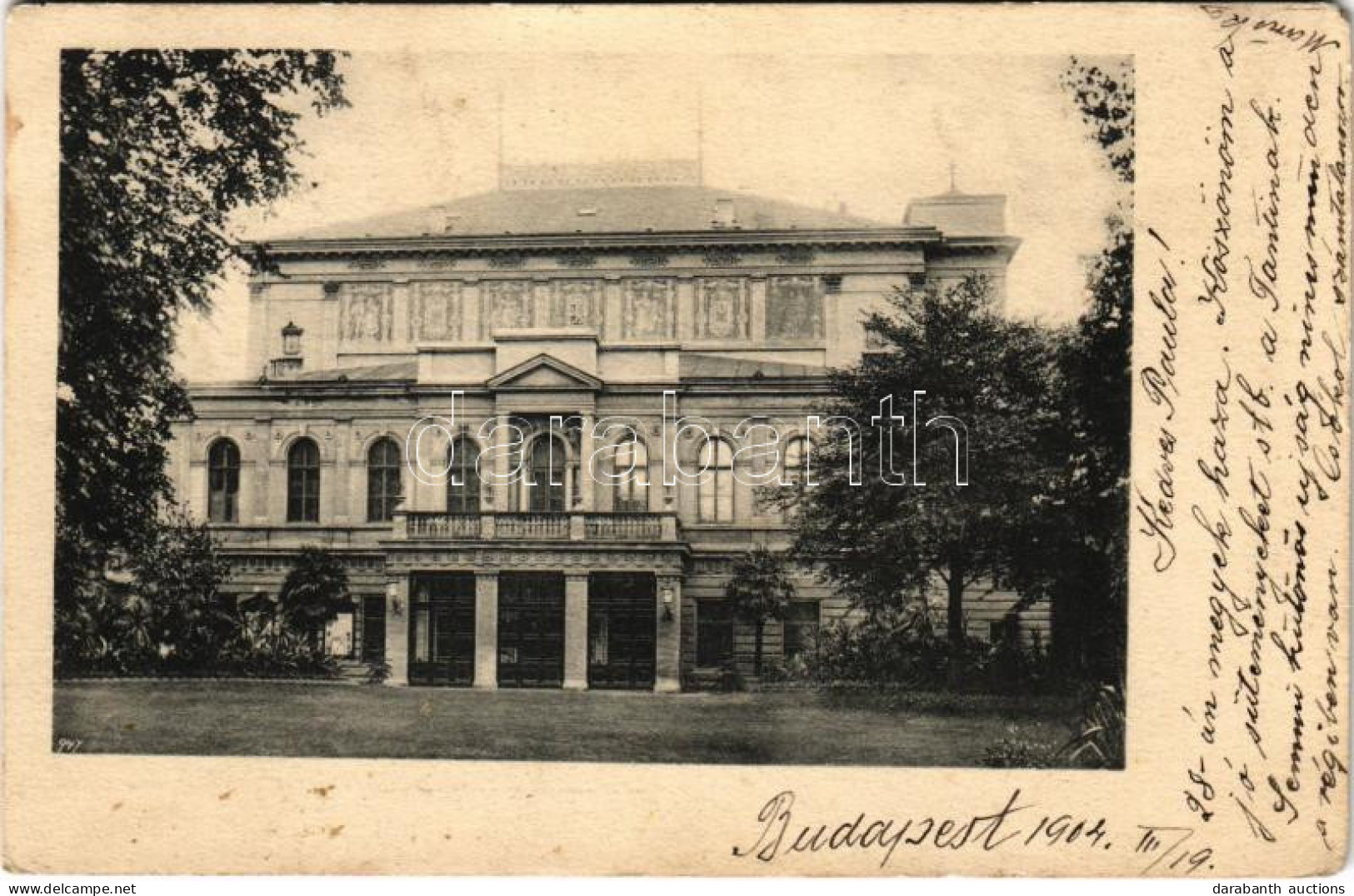 T3 1904 Praha, Prague; Zofín Palace (wet Damage) - Non Classificati