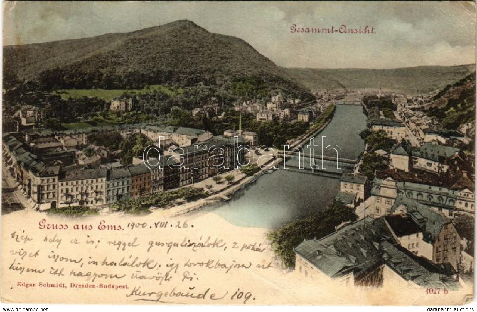 T3 1900 Bad Ems, Gesammt Ansicht (EB) - Non Classés