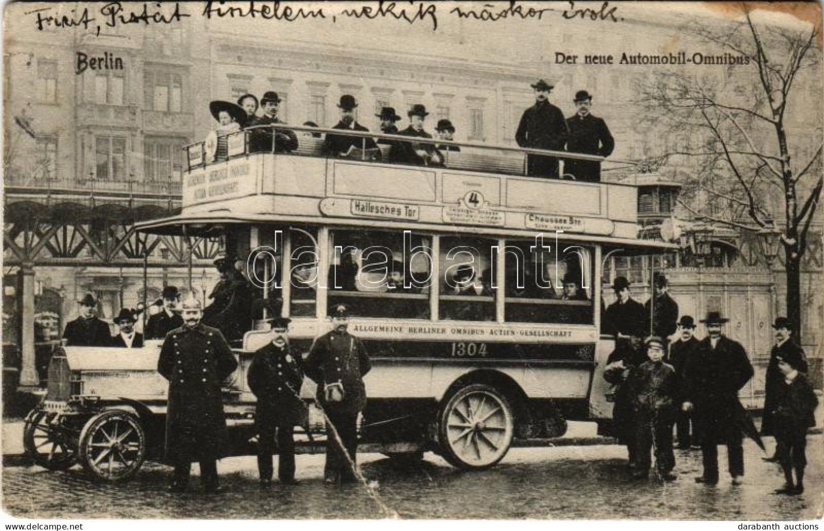 * T4 1906 Berlin, Der Neue Automobil Omnibus (fa) - Ohne Zuordnung