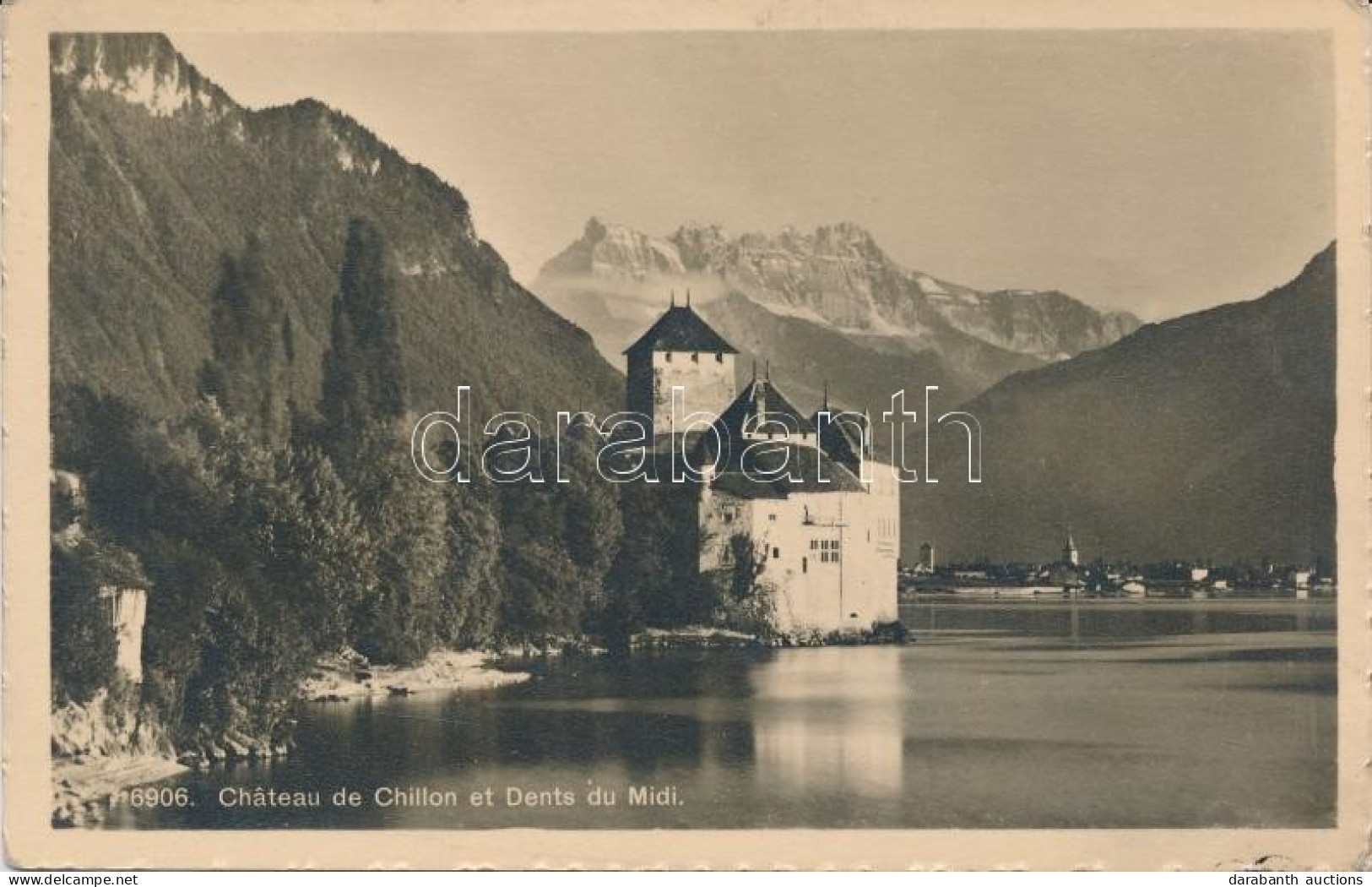 ** T2 Veytaux, Chateau De Chillon / Castle - Non Classés