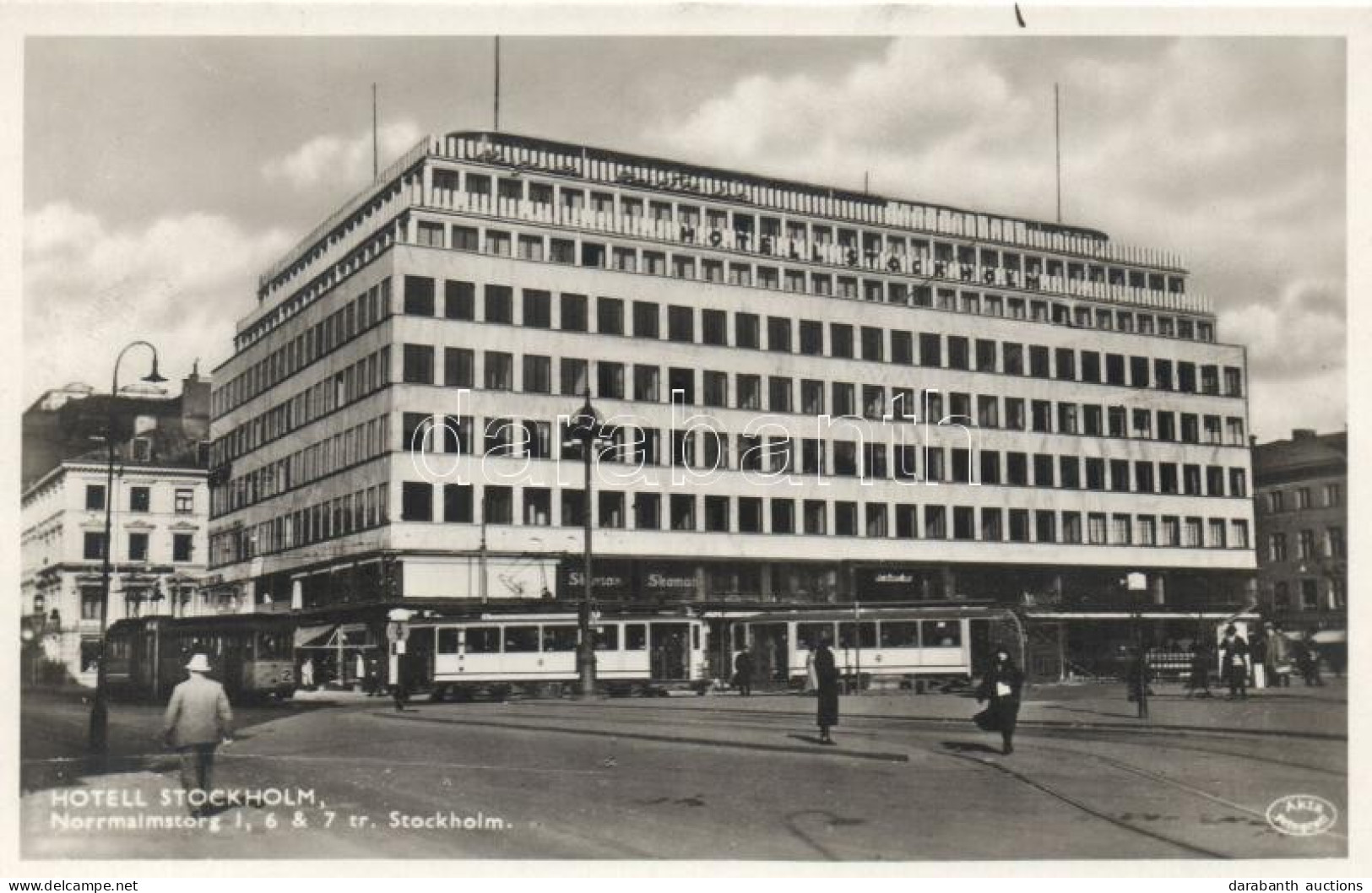 * T1/T2 Stockholm, Hotel Stockholm, Norrmalmstorg Square, Tram - Non Classés