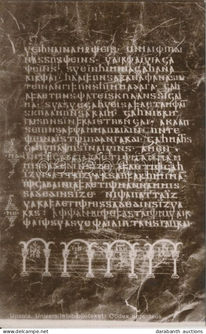 ** T1 Uppsala, Universitetsbiblioteket, Codex Argenteus / University Library - Non Classificati