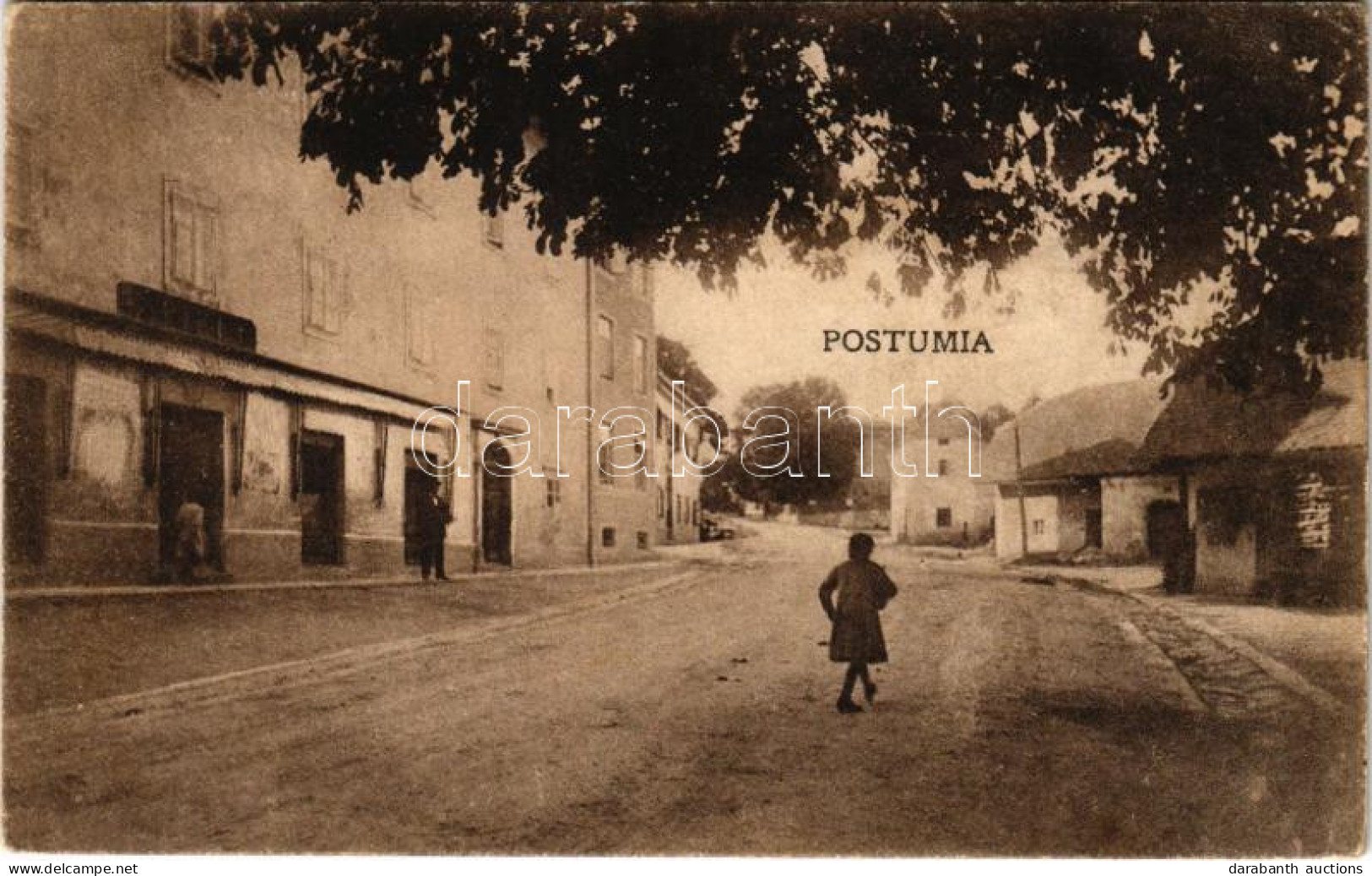 T2/T3 1924 Postojna, Postumia, Adelsberg; Street (EK) - Non Classés